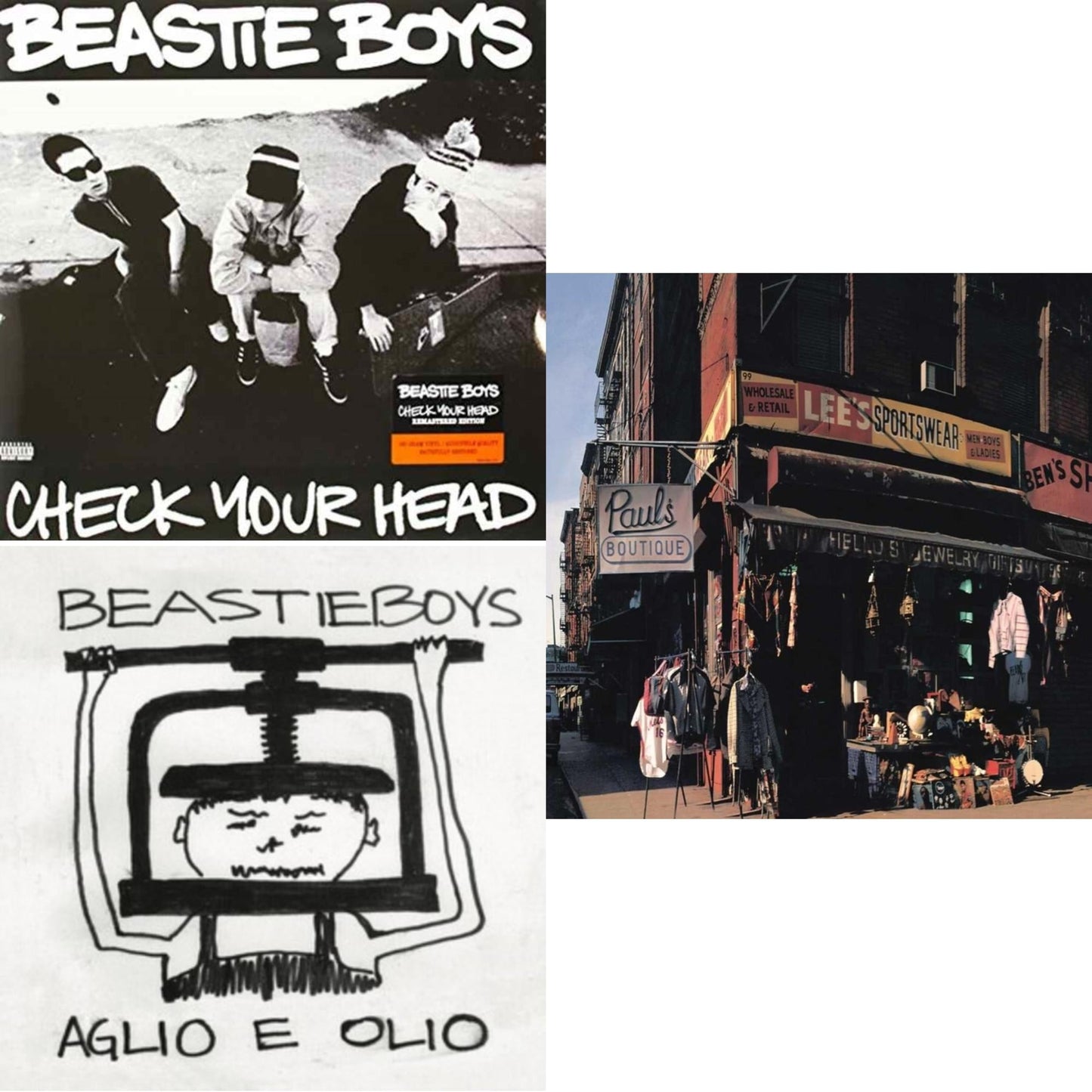 Check Your Head & Aglio E Olio & Paul's Boutique (2LP)