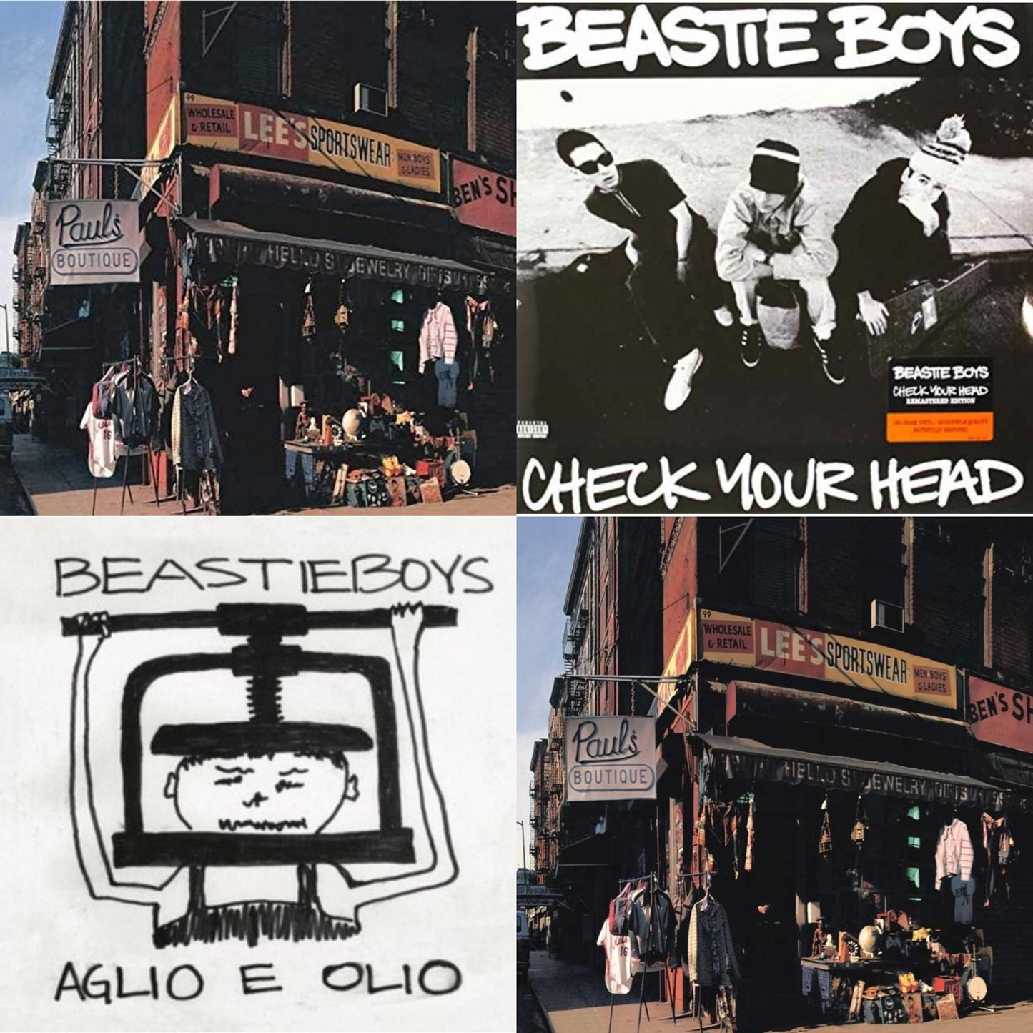 Paul's Boutique (20Th Anniversary) & Check Your Head & Aglio E Olio & Paul's Boutique (2LP)