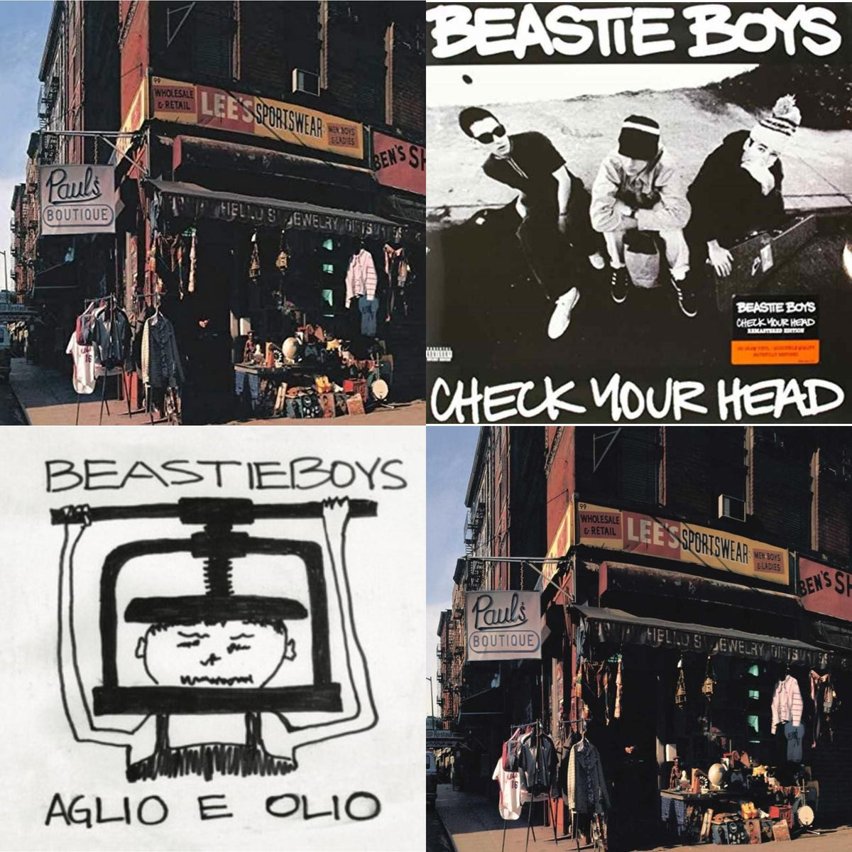 Paul's Boutique (20Th Anniversary) & Check Your Head & Aglio E Olio & Paul's Boutique (2LP)