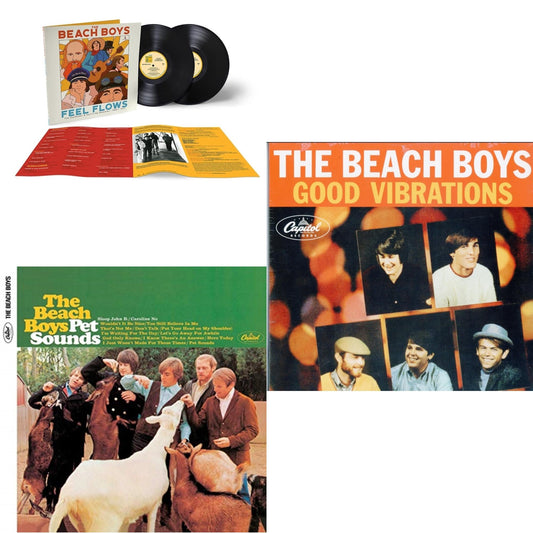 Feel Flows: The Sunflower & Surf's Up Sessions 1969-1971 (2LP) & Pet Sounds (Mono) & Good Vibrations (Orange/Yellow Swirl-Marble LP Vinyl)