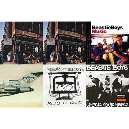 This is a 6 LP Vinyl SKU bundle.
1.This LP Vinyl is brand new.Format: LP VinylMusic Style: Boom BapThis item's title is: Paul's Boutique (20Th Anniversary)Artist: Beastie BoysLabel: Capitol RecordsBarcode: 5099969330018Release Date: 2/10/2009
2.This LP Vinyl is brand new.