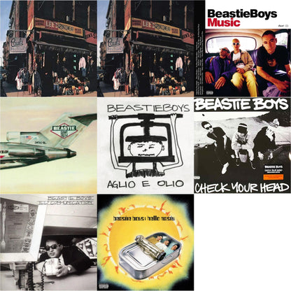 This is a 8 LP Vinyl SKU bundle.
1.This LP Vinyl is brand new.Format: LP VinylMusic Style: Boom BapThis item's title is: Paul's Boutique (20Th Anniversary)Artist: Beastie BoysLabel: Capitol RecordsBarcode: 5099969330018Release Date: 2/10/2009
2.This LP Vinyl is brand new.