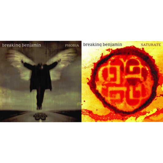 This is a 2 CD SKU bundle.
1.This CD is brand new.Format: CDMusic Style: EBMThis item's title is: SaturateArtist: Breaking BenjaminLabel: HOLLYWOOD RECORDSBarcode: 720616235626Release Date: 8/27/2002
2.This CD is brand new.