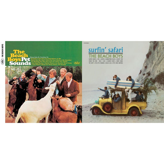 Pet Sounds (Mono) & Surfin' Safari (180G/Crystal Clear LP Vinyl)
