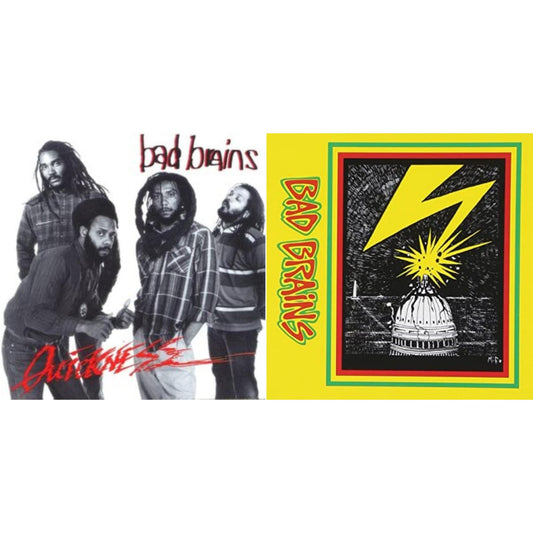 Bad Brains - Bad Brains & Quickness - LP Vinyl Bundle