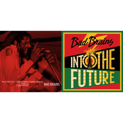 This is a 2 LP Vinyl SKU bundle.
1.This LP Vinyl is brand new.Format: LP VinylMusic Style: PunkThis item's title is: Into The Future (Green, Yellow, Red Splatter LP Vinyl)Artist: Bad BrainsLabel: MEGAFORCEBarcode: 020286234289Release Date: 6/4/2021
2.This LP Vinyl is brand new.