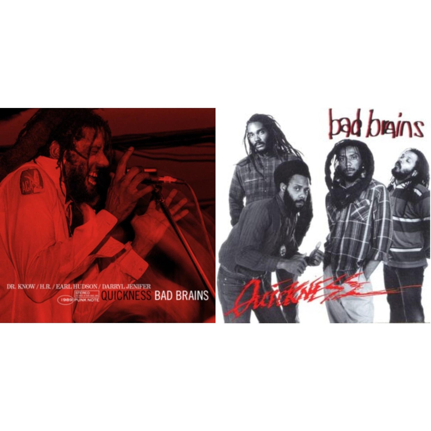 This is a 2 LP Vinyl SKU bundle.
1.This LP Vinyl is brand new.Format: LP VinylMusic Style: HardcoreThis item's title is: Quickness (Punk Note)Artist: Bad BrainsLabel: ORG MUSICBarcode: 711574899463Release Date: 9/23/2022
2.This LP Vinyl is brand new.