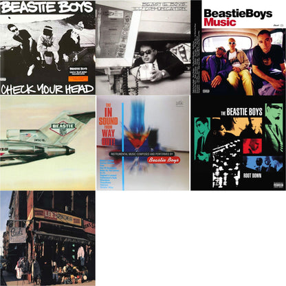 Check Your Head & Ill Communication & Beastie Boys Music (2LP) & Licensed To Ill (30Th Anniversary Edition) & In Sound From Way Out (180G) & Root Down Ep & Paul's Boutique (2LP)
