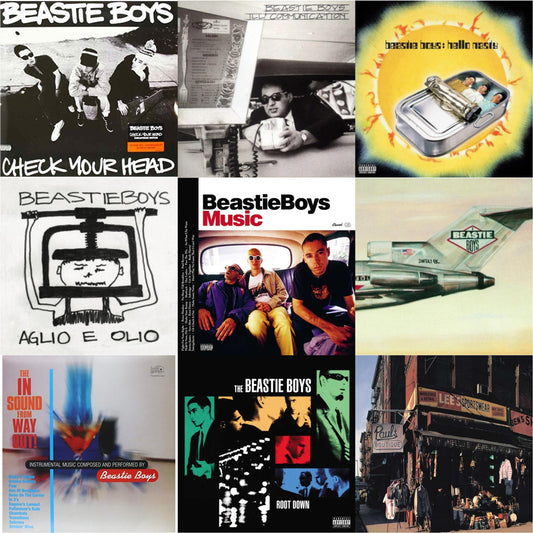 Check Your Head & Ill Communication & Hello Nasty & Aglio E Olio & Beastie Boys Music (2LP) & Licensed To Ill (30Th Anniversary Edition) & In Sound From Way Out (180G) & Root Down Ep & Paul's Boutique (2 LP)