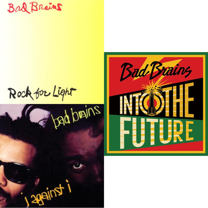 This is a 3 LP Vinyl SKU bundle.
1.This LP Vinyl is brand new.Format: LP VinylMusic Style: PunkThis item's title is: Into The Future (Green, Yellow, Red Splatter LP Vinyl)Artist: Bad BrainsLabel: MEGAFORCEBarcode: 020286234289Release Date: 6/4/2021
2.This LP Vinyl is brand new.