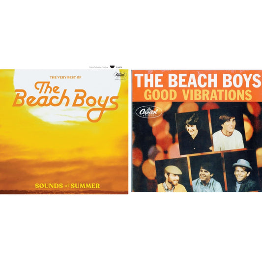 Sounds Of Summer: The Very Best Of The Beach Boys (Remastered/2LP) & Good Vibrations (Orange/Yellow Swirl-Marble LP Vinyl)
