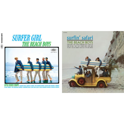 Surfer Girl (75Th Anniversary) & Surfin' Safari (180G/Crystal Clear LP Vinyl)