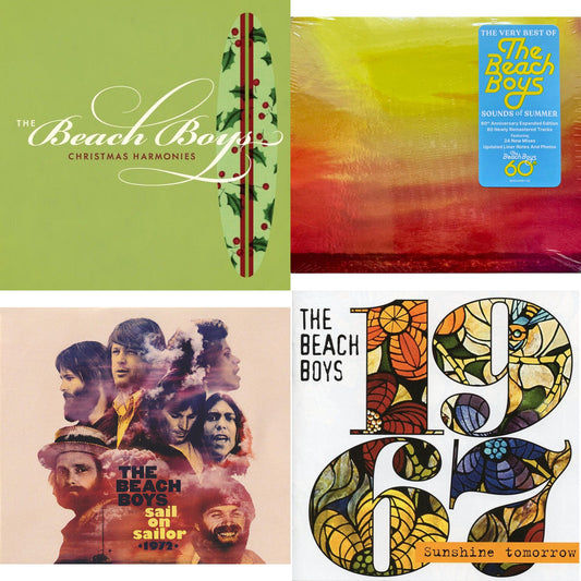 Christmas Harmonies & Sounds Of Summer: The Very Best Of The Beach Boys (Expanded Edition/3CD) & Sail On Sailor (2CD) & 1967 - Sunshine Tomorrow