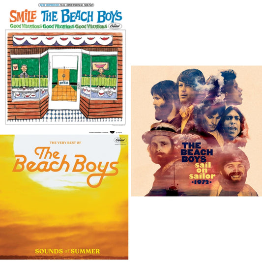 Smile Sessions & Sounds Of Summer: The Very Best Of The Beach Boys (Remastered/2LP) & Sail On Sailor (2LP/7Inch)