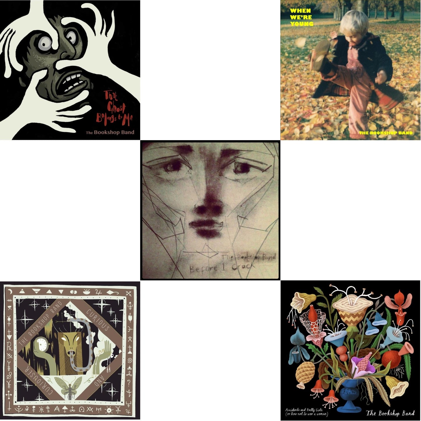 This is a 5 CD SKU bundle.
1.This CD is brand new.Format: CDThis item's title is: That Ghost Belongs To MeArtist: Bookshop BandLabel: LETTERPRESS RECORDSBarcode: 5055831989302Release Date: 10/14/2016
2.This CD is brand new.