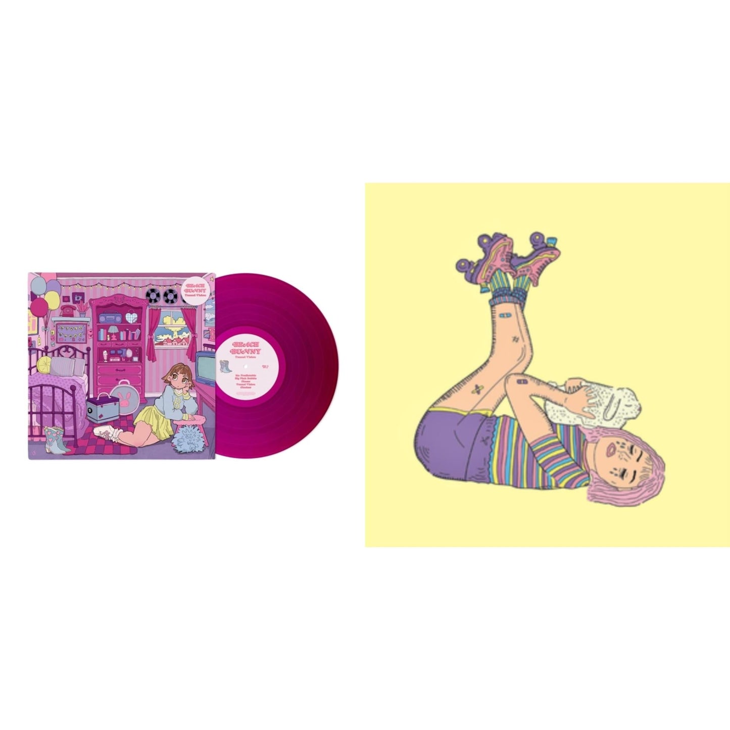 Tunnel Vision (Grape Color LP Vinyl) & Honeymoon (Eco Mix/Purple LP Vinyl)