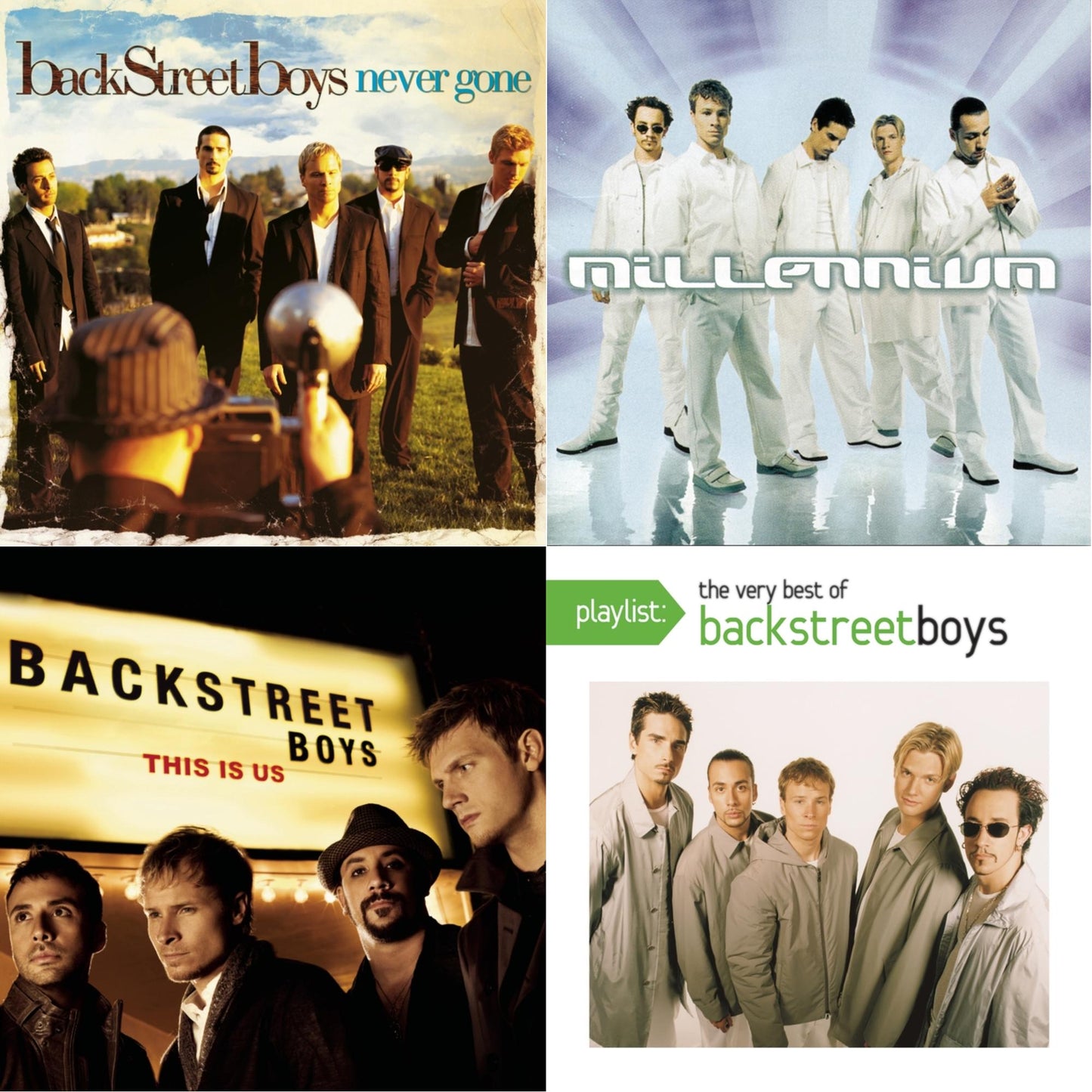 Never Gone & Millennium & This Is Us & Playlist: Very Best Of Backstreet Boys