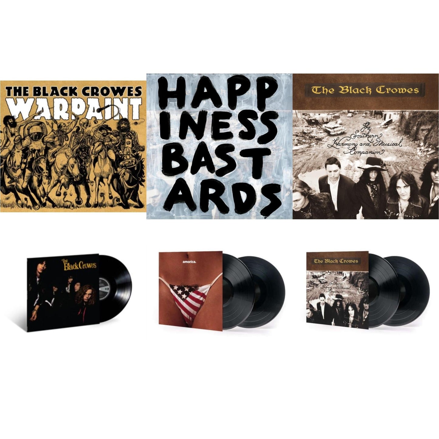 Warpaint & Happiness Bastards (180G) & Southern Harmony & Musical Companion & Shake Your Money Maker (2020 Remaster) & Amorica & Southern Harmony & Musical Companion
