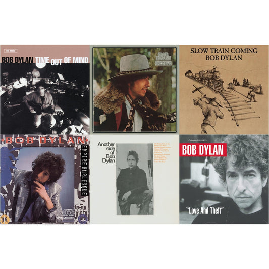 Time Out Of Mind & Desire & Slow Train Coming & Empire Burlesque & Another Side Of Bob Dylan & Love & Theft