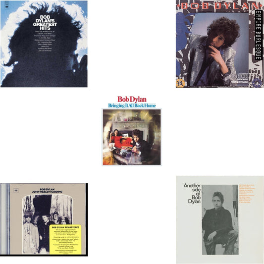 Greatest Hits Vol.1 & John Wesley Harding & Bringing It All Back Home & Empire Burlesque & Another Side Of Bob Dylan
