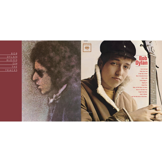 This is a 2 LP Vinyl SKU bundle.
1.This LP Vinyl is brand new.Format: LP VinylMusic Style: Folk RockThis item's title is: Blood On The Tracks (150G/Dl Insert)Artist: Bob DylanLabel: LEGACY/ COLUMBIABarcode: 190759506615Release Date: 6/28/2019
2.This LP Vinyl is brand new.