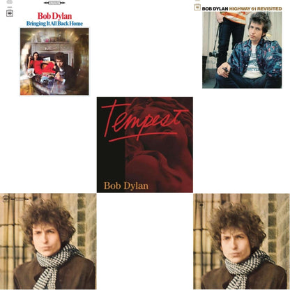 Bringing It All Back Home & Blonde On Blonde & Tempest (2LP/CD/180G/Gatefold) & Highway 61 Revisited & Blonde On Blonde