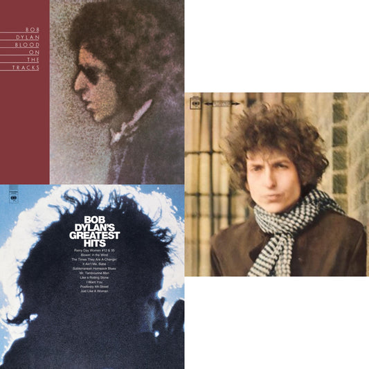 Blood On The Tracks (150G/Dl Insert) & Blonde On Blonde & Greatest Hits (150G/Dl Card)