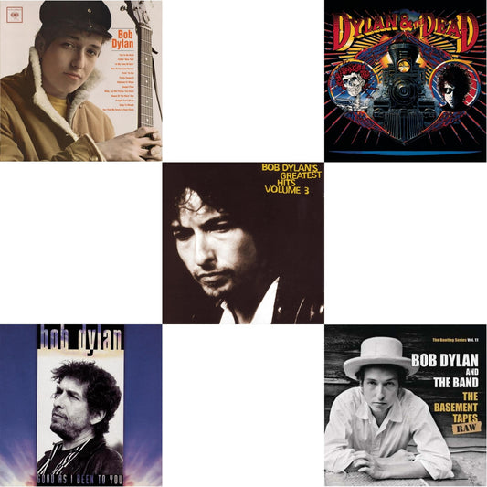 Bob Dylan & Good As I Been To You & Greatest Hits Vol.3 & Dylan & The Dead & Basement Tapes Raw: The Bootleg Series Vol.11