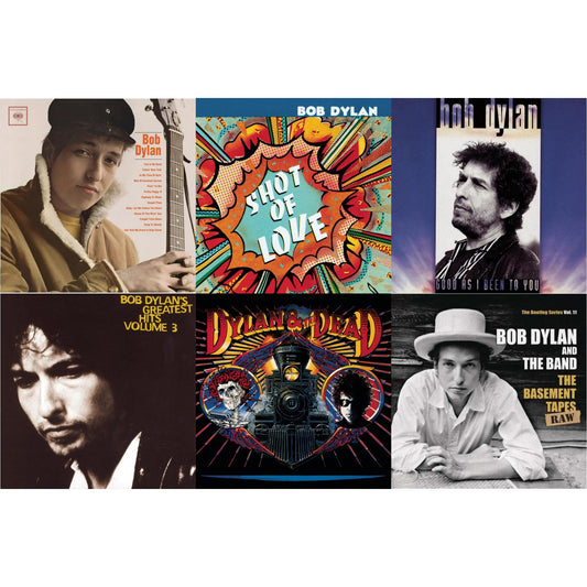 Bob Dylan & Shot Of Love & Good As I Been To You & Greatest Hits Vol.3 & Dylan & The Dead & Basement Tapes Raw: The Bootleg Series Vol.11