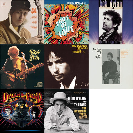Bob Dylan & Shot Of Love & Good As I Been To You & Real Live & Greatest Hits Vol.3 & Another Side Of Bob Dylan & Dylan & The Dead & Basement Tapes Raw: The Bootleg Series Vol.11