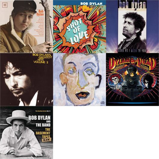 Bob Dylan & Shot Of Love & Good As I Been To You & Greatest Hits Vol.3 & Self Portrait & Dylan & The Dead & Basement Tapes Raw: The Bootleg Series Vol.11