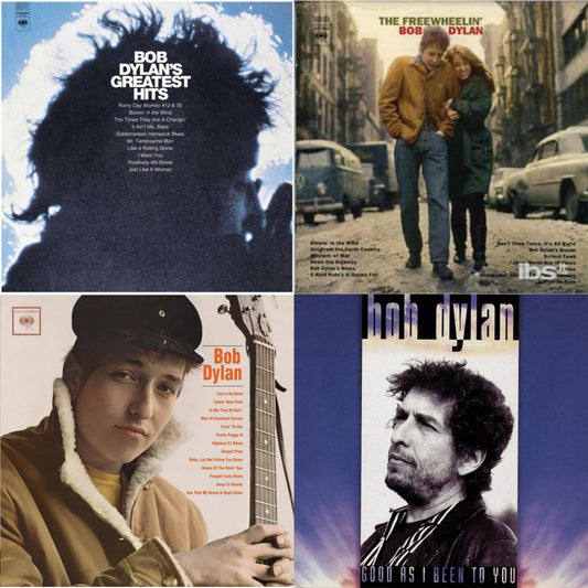 Greatest Hits Vol.1 & Freewheelin Bob Dylan & Bob Dylan & Good As I Been To You