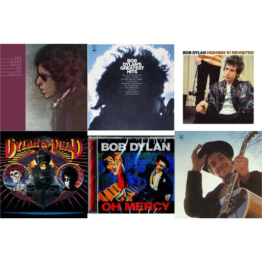 Greatest Hits Vol.1 & Oh Mercy & Nashville Skyline & Blood On The Tracks & Highway 61 Revisited & Dylan & The Dead