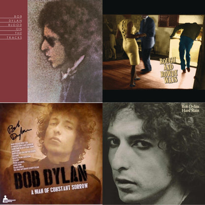 Blood On The Tracks (150G/Dl Insert) & Rough & Rowdy Ways (2LP/180G/Dl Card) & Man Of Constant Sorrow & Hard Rain (150G/Dl Card)