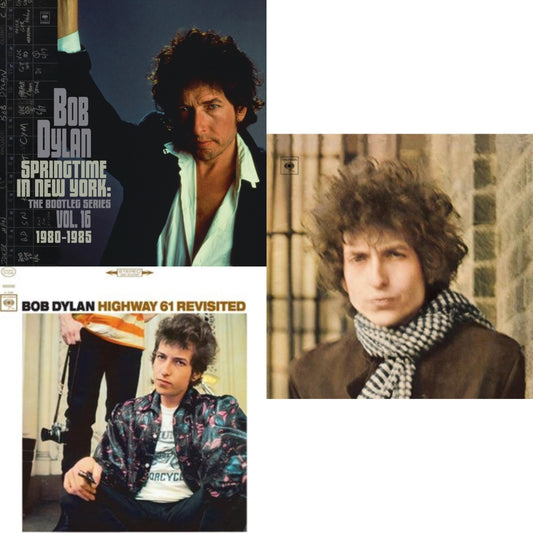 Bob Dylan - Springtime In New York: The Bootleg Series Vol. 16 (1980-1985) (2LP) & Highway 61 Revisited & Blonde On Blonde