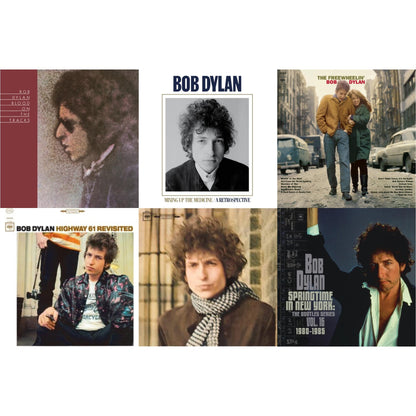 Blood On The Tracks (150G/Dl Insert) & Springtime In New York: The Bootleg Series Vol. 16 (1980-1985) (2LP) & Highway 61 Revisited & Blonde On Blonde & Mixing Up The Medicine & Freewheelin Bob Dylan (140G/Dl Code)