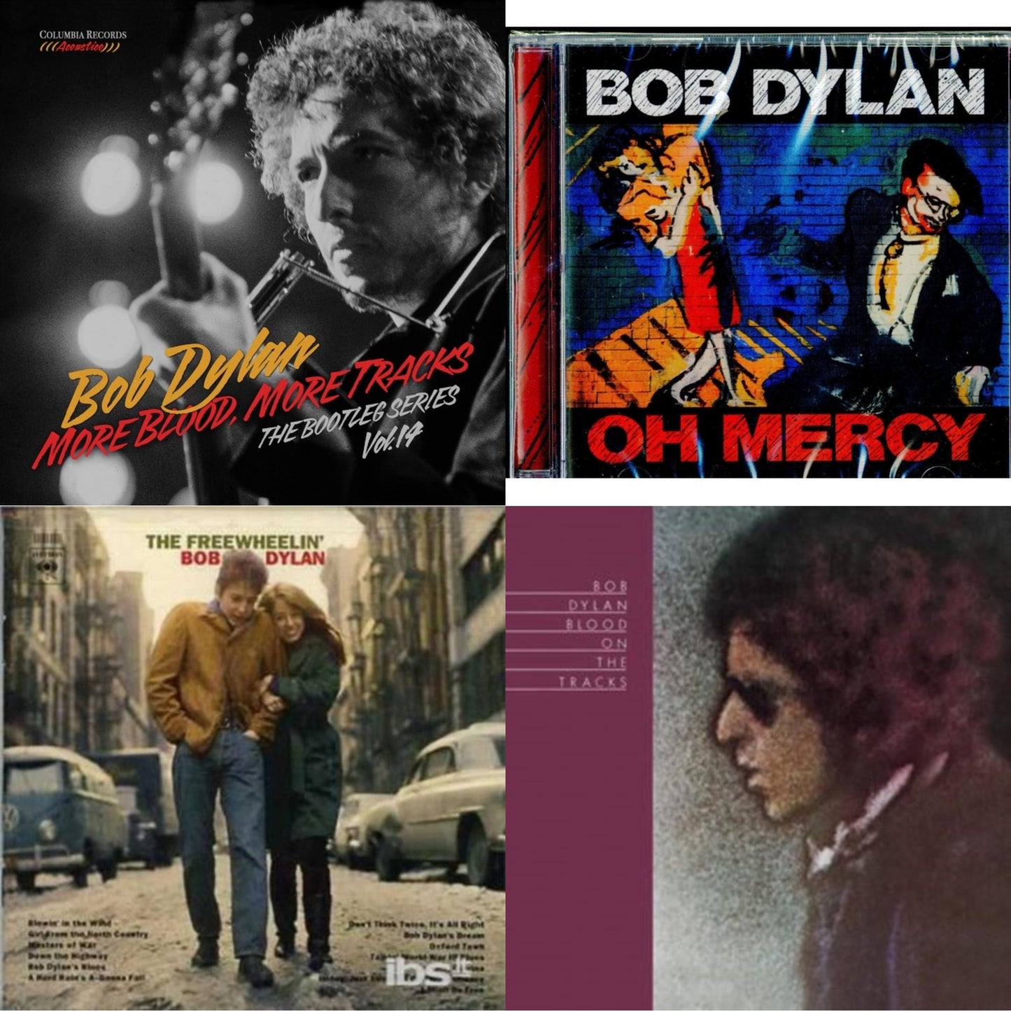More Blood, More Tracks: The Bootleg Series Vol. 14 & Oh Mercy & Freewheelin Bob Dylan & Blood On The Tracks