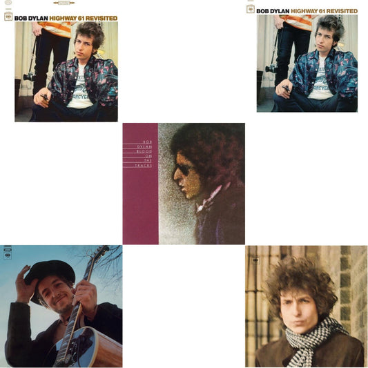 Highway 61 Revisited & Nashville Skyline (140G) & Blood On The Tracks & Highway 61 Revisited & Blonde On Blonde