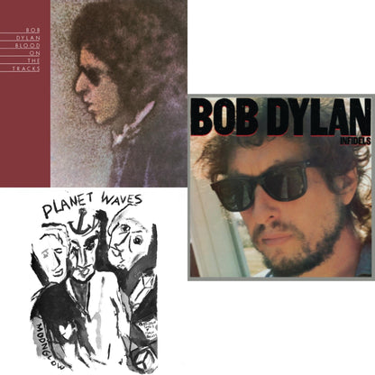 Infidels (150G/Dl Insert) & Planet Waves (150G LP Vinyl/Dl) & Blood On The Tracks (150G/Dl Insert)