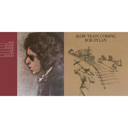 Blood On The Tracks (150G/Dl Insert) & Slow Train Coming (150G/Dl Card)