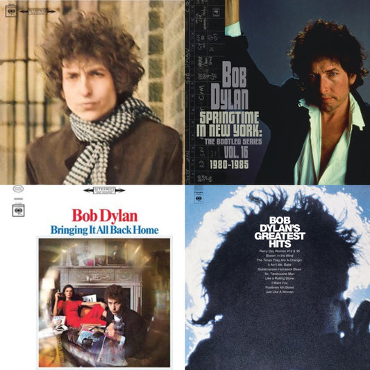 Springtime In New York: The Bootleg Series Vol. 16 (1980-1985) (2LP) & Bringing It All Back Home & Blonde On Blonde & Greatest Hits (150G/Dl Card)