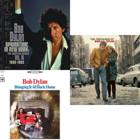 Springtime In New York: The Bootleg Series Vol. 16 (1980-1985) (2LP) & Bringing It All Back Home & Freewheelin Bob Dylan (140G/Dl Code)