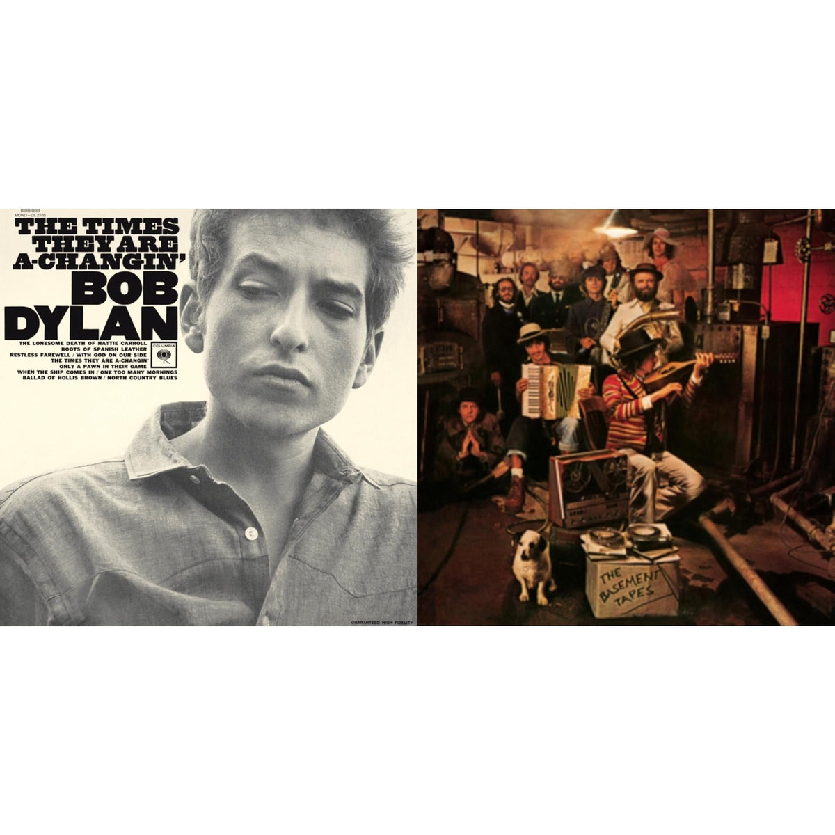 Times They Are A-Changin (Mono) & Basement Tapes