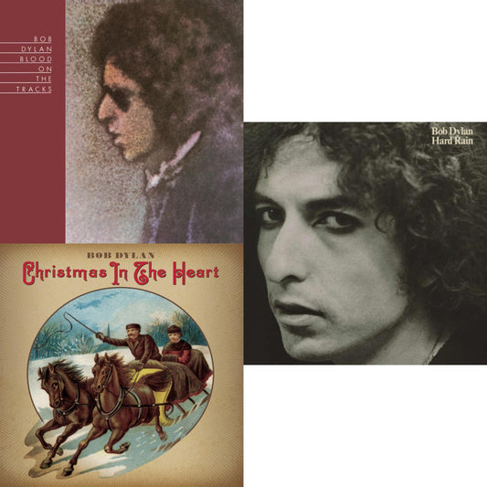 Blood On The Tracks (150G/Dl Insert) & Christmas In The Heart & Hard Rain (150G/Dl Card)