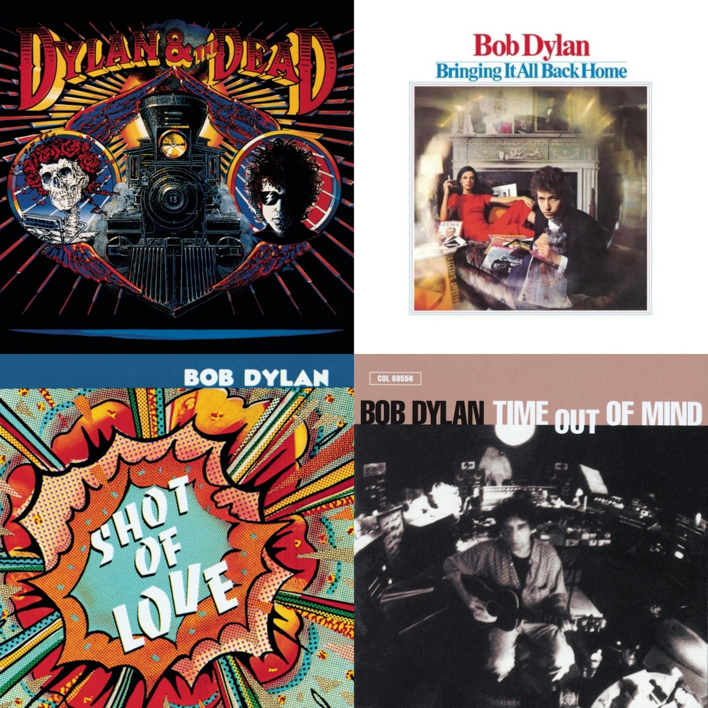 Time Out Of Mind & Bringing It All Back Home & Shot Of Love & Dylan & The Dead
