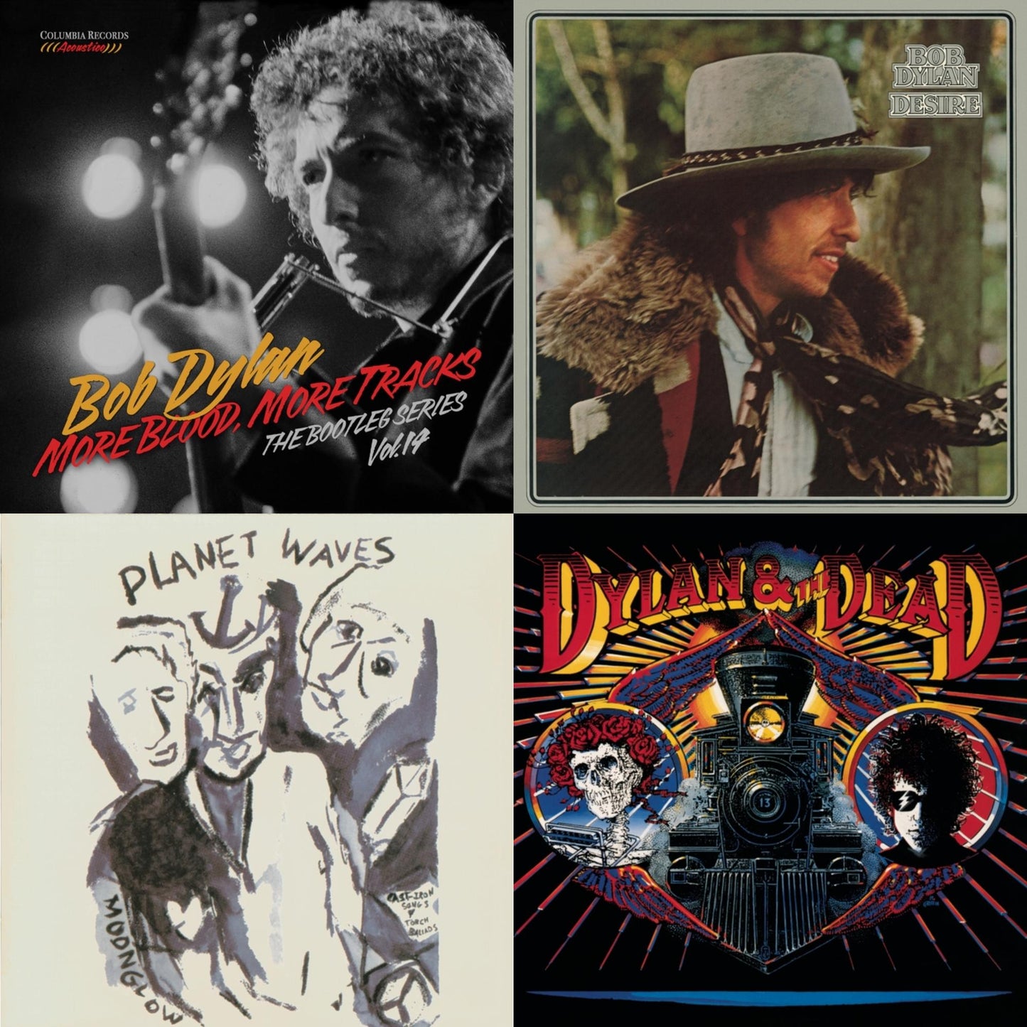 More Blood, More Tracks: The Bootleg Series Vol. 14 & Desire & Planet Waves & Dylan & The Dead