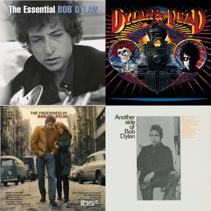 Freewheelin Bob Dylan & Another Side Of Bob Dylan & Dylan & The Dead & Essential Bob Dylan