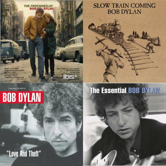 Freewheelin Bob Dylan & Slow Train Coming & Love & Theft & Essential Bob Dylan