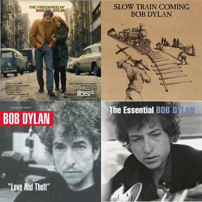 Freewheelin Bob Dylan & Slow Train Coming & Love & Theft & Essential Bob Dylan