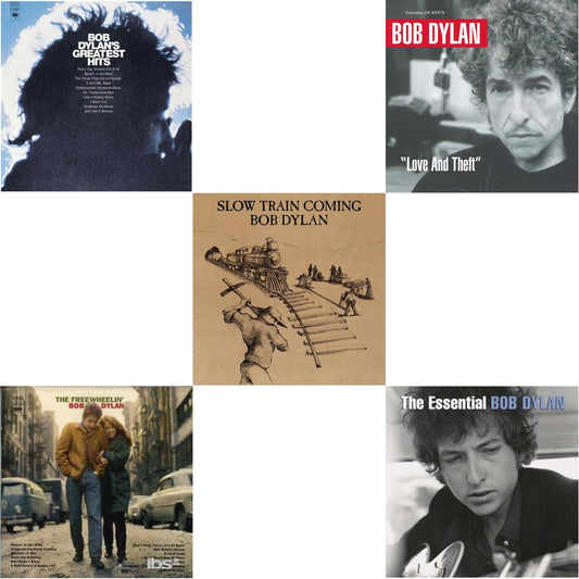 Greatest Hits Vol.1 & Freewheelin Bob Dylan & Slow Train Coming & Love & Theft & Essential Bob Dylan